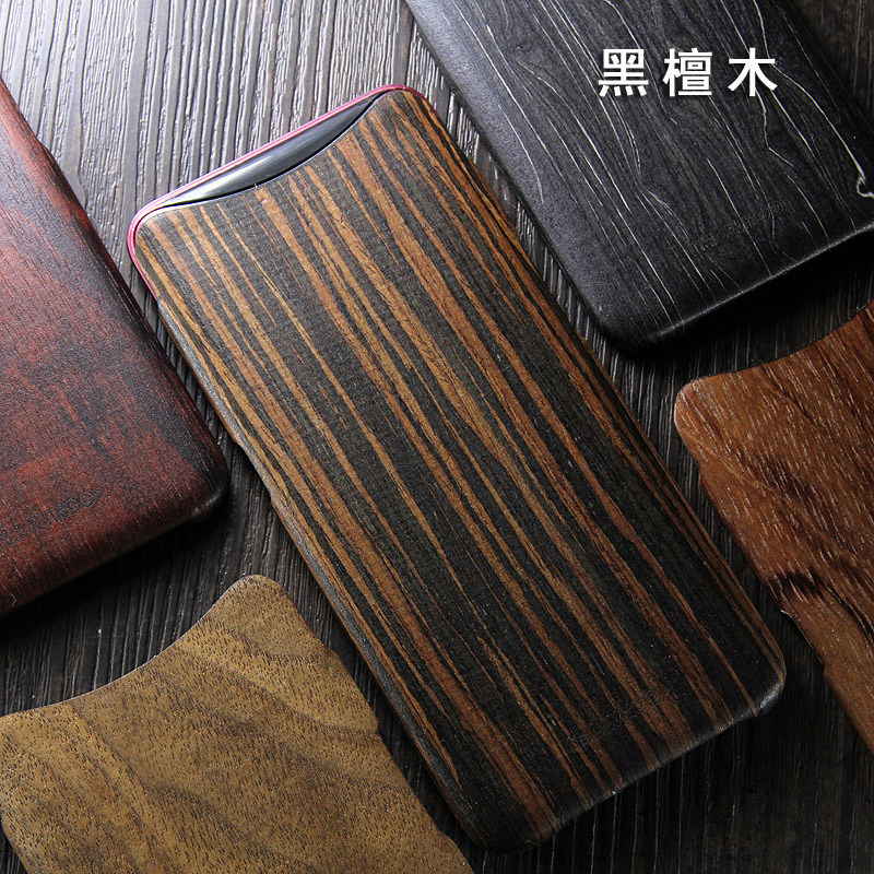 SHOWKOO Kevlar Natural Wood Ultra Slim Case Cover for OPPO Find X