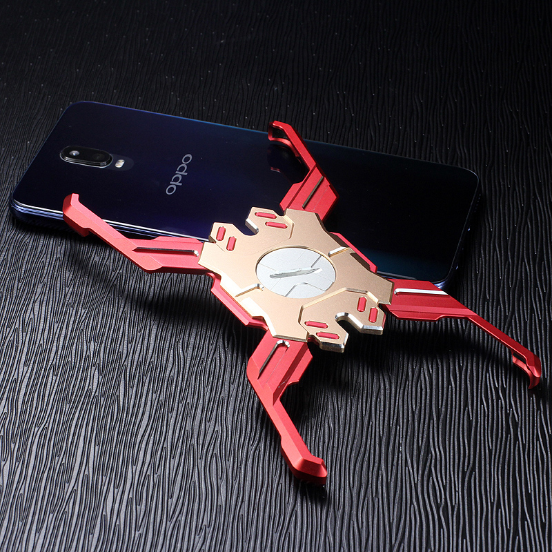 Kylin Armor Heroes Bracket Aluminum Metal Shell Case Cover for OPPO R17 Pro & OPPO R17