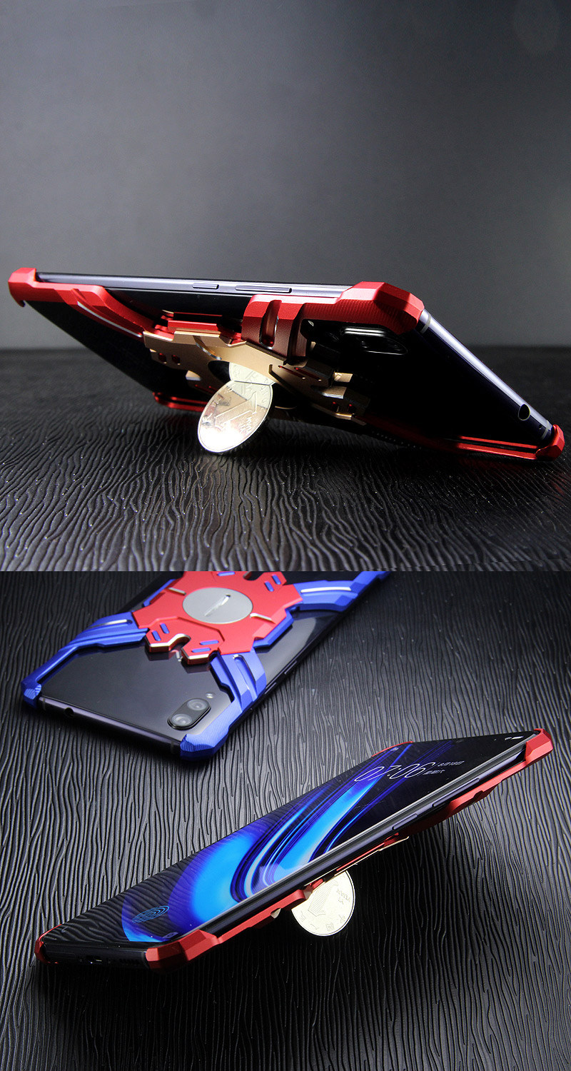 Kylin Armor Heroes Bracket Aluminum Metal Shell Case Cover for vivo X23