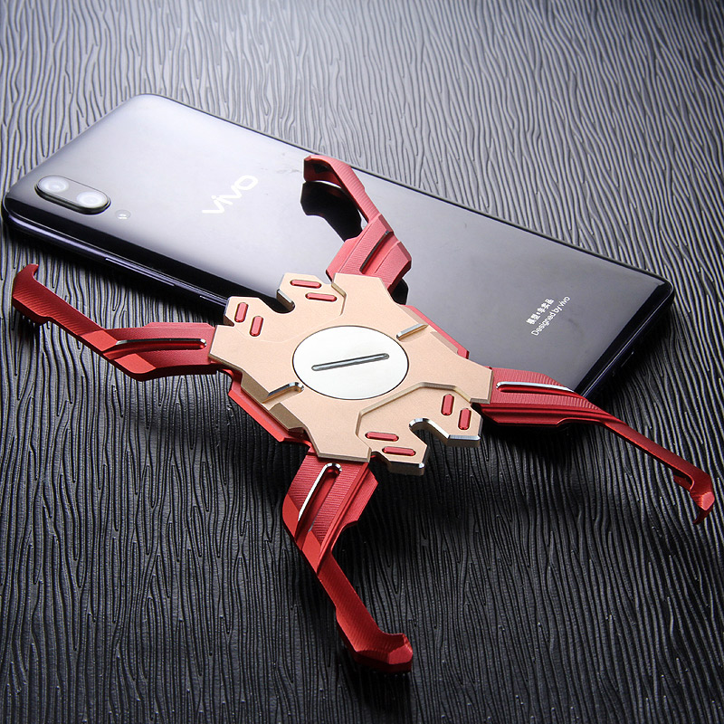 Kylin Armor Heroes Bracket Aluminum Metal Shell Case Cover for vivo X23