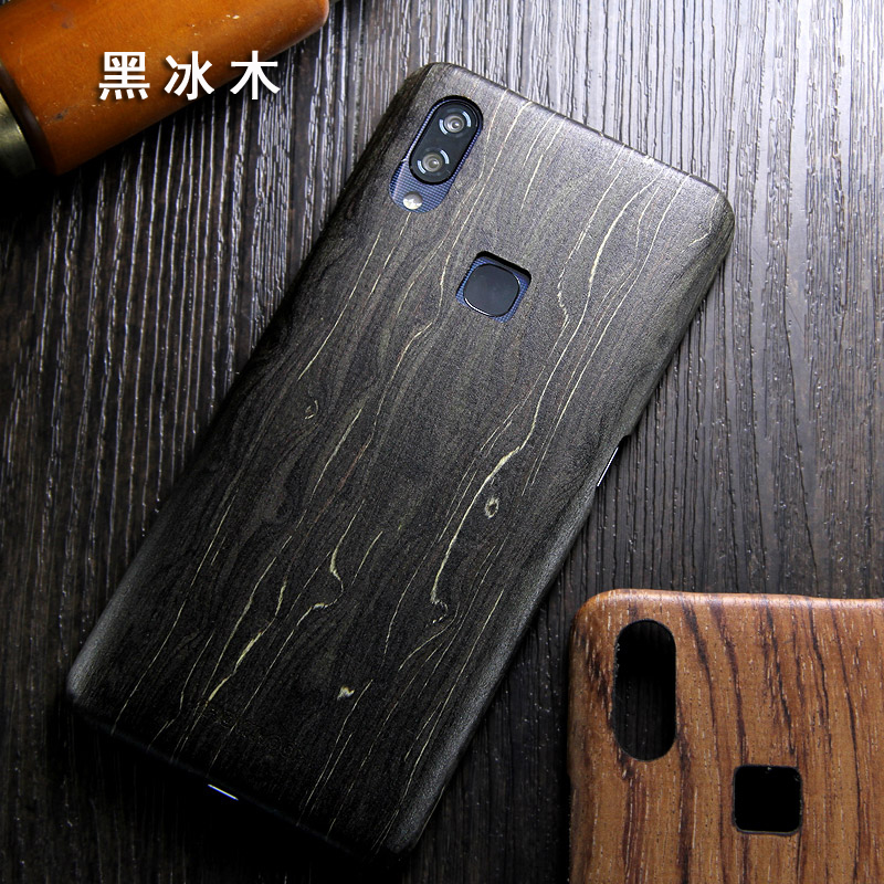 SHOWKOO Kevlar Natural Wood Ultra Slim Case Cover for vivo NEX S & vivo NEX A