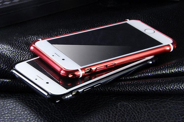 iy Rainbow Aluminum Metal Frame 9H Tempered Glass Back Cover Case for Apple iPhone 6S Plus/6 Plus & iPhone 6S/6