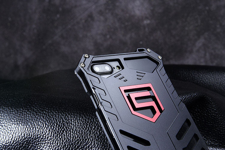 SEISMIK S-ONE Armor Man Shockproof Aluminum Shell Metal Case Cover for Apple iPhone 6S Plus/6 Plus & iPhone 6S/6