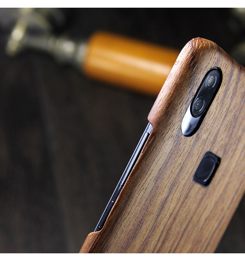 SHOWKOO Kevlar Natural Wood Ultra Slim Case Cover for vivo NEX S & vivo NEX A
