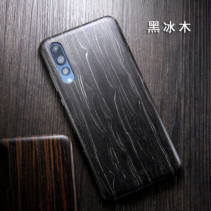 SHOWKOO Kevlar Natural Wood Ultra Slim Case Cover for Huawei P20 & Huawei P20 Pro