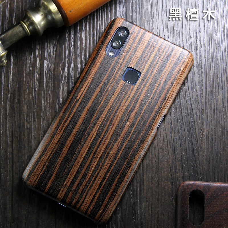 SHOWKOO Kevlar Natural Wood Ultra Slim Case Cover for vivo NEX S & vivo NEX A