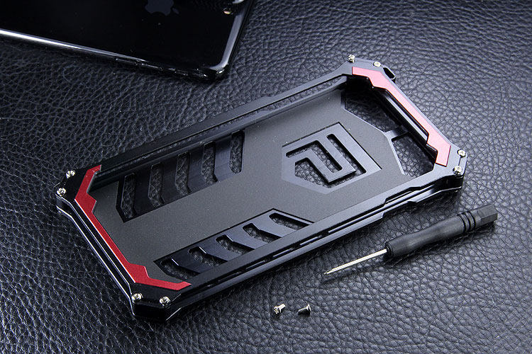 SEISMIK S-ONE Armor Man Shockproof Aluminum Shell Metal Case Cover for Apple iPhone 6S Plus/6 Plus & iPhone 6S/6
