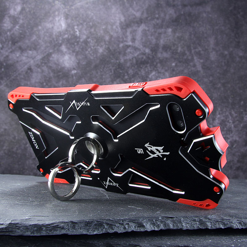 SIMON THOR Magnetic Bracket Aviation Aluminum Alloy Shockproof Rugged Metal Case Cover for Apple iPhone 8 Plus & iPhone 8 & iPhone 7 Plus & iPhone 7