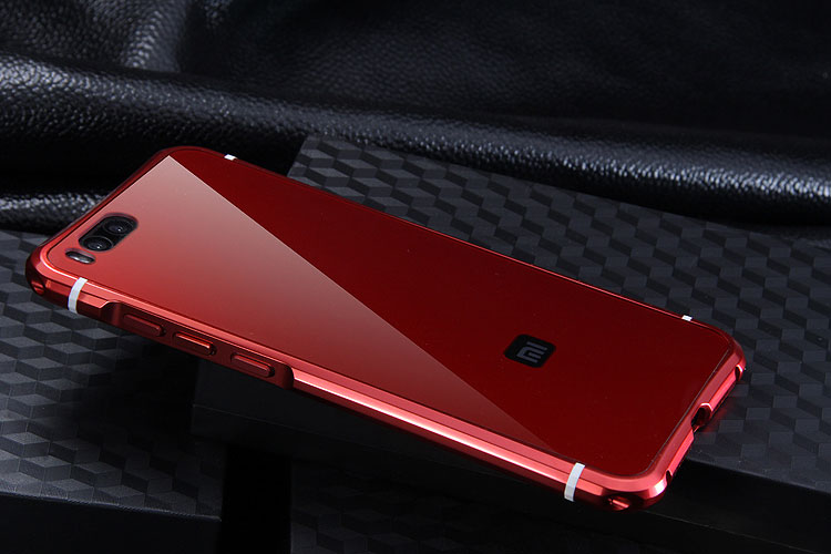 iy Rainbow Aluminum Metal Bumper Dazzle PC Back Cover Case for Xiaomi Mi Note 3