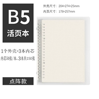 B5 Dot Matrix/1 Книга+2 Альтернативное ядро/отправка доступа+наклейка