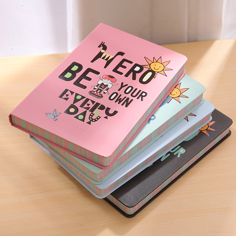 Golden Valley 32K Creative Fine Clothing Notebook Travel Notes Hand Ledger Student Hard Shell Notebook Cute Student Hard Face Transcript of this stationery 1398