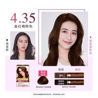 4.35-Golden красный коричневый коричневый цвет*1 коробка