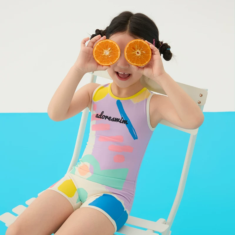Cute high quality swimwear girl's, high-quality style