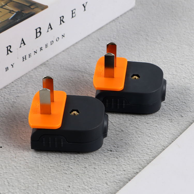 Turn 16A plug pure copper rotation 90 degrees pure copper plug 2 angle two-foot wiring plug