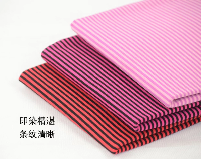 Mùa xuân nữ sọc quần áo mùa thu quần dài của phụ nữ mỏng phần Lycra cotton trung niên thanh niên cộng với chất béo lớn kích thước phù hợp với ấm áp