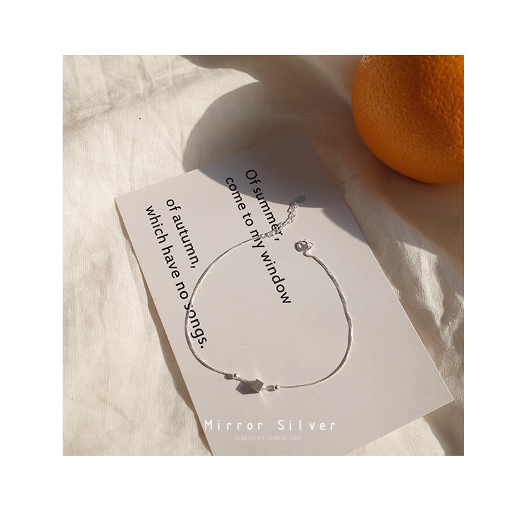 Bracelet de cheville Femme en Argenterie - Ref 3103903 Image 14