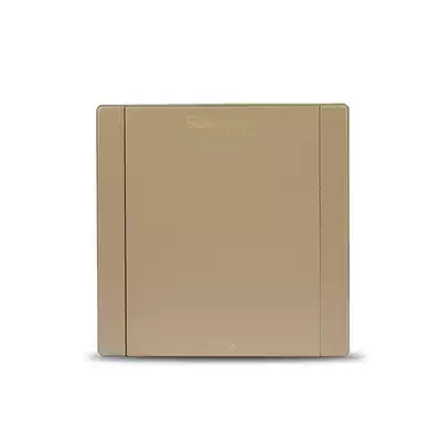 Schneider ground plug new champagne gold ground socket phone computer ground plug 86 type flap type ground plug