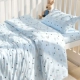 Sen mềm dệt kim cotton chăn trẻ em đơn mảnh mẫu giáo bé 1,2m 1,5m giường trẻ em chăn - Quilt Covers