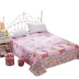 Bông trẻ em tùy chỉnh phim hoạt hình đơn ký túc xá sinh viên 1,2m1,5 mét giường đơn bốn mùa ga giường đơn Khăn trải giường