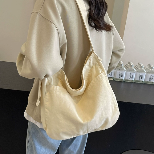 Шоппер для отдыха, вместительная и большая модная сумка через плечо подходит для мужчин и женщин