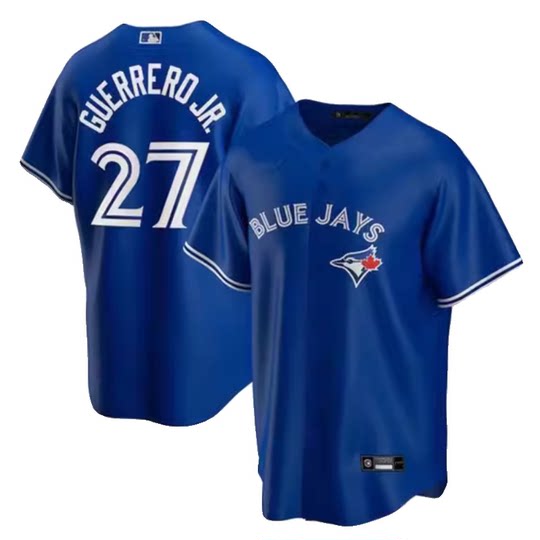 Toronto Blue Jays Toronto Blue Jays Baseball Unit No. 27 Guerrerd jr jersey embroidery
