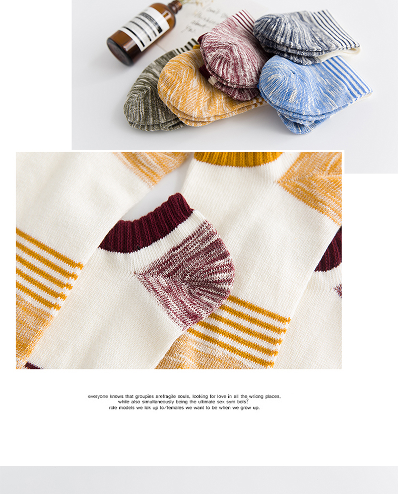 Tất vớ nam vớ vớ nam mùa đông vớ cotton nông khử mùi miệng thấp giúp thấm hút mồ hôi mùa thu và mùa đông ngắn vớ nam tất vớ nữ