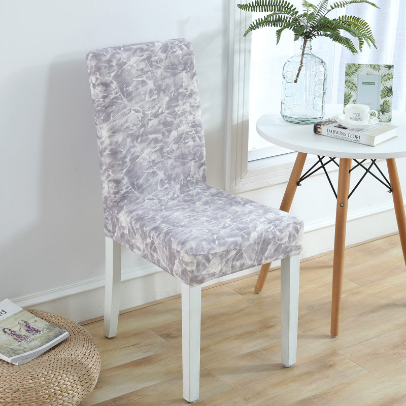 Trang chủ Đàn hồi Siamese Khách sạn Dinette Back Ghế bìa Châu Âu Vải bọc Ghế Ghế Gói Ghế khăn ăn