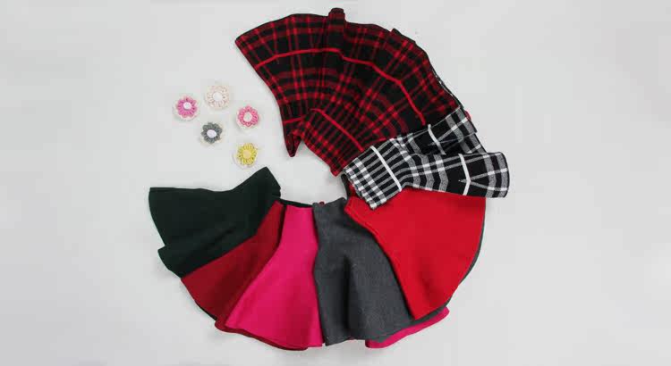 Jupe pour fille en cachemire - Ref 2051486 Image 28