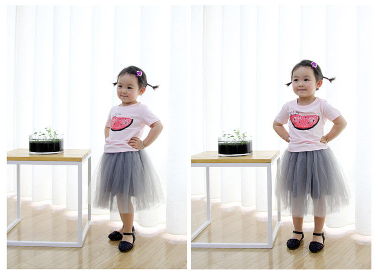 Jupe enfant en mélange - Ref 2051097 Image 12