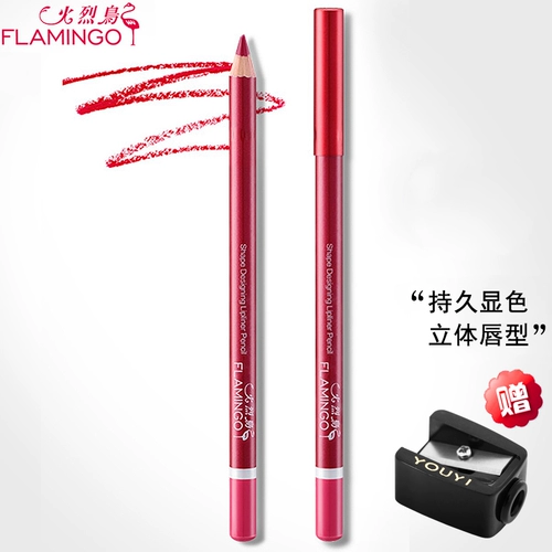 火烈鸟 Карандаш для губ, увлажняющий матовый водонепроницаемый лайнер, песочная раскраска, помада, долговременный эффект, не выцветает