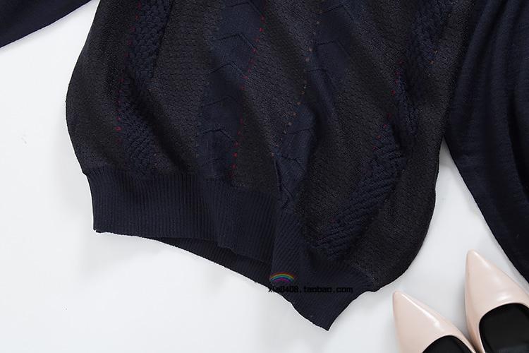 Đàn ông trung niên áo len len headband dài tay v-cổ rộng kích thước lớn ấm áp mùa thu và mùa đông áo len cha áo unisex