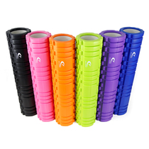 60cm hollow wolf tooth fitness foam shaft depth muscle relaxation massage yoga column roller to send teaching Video