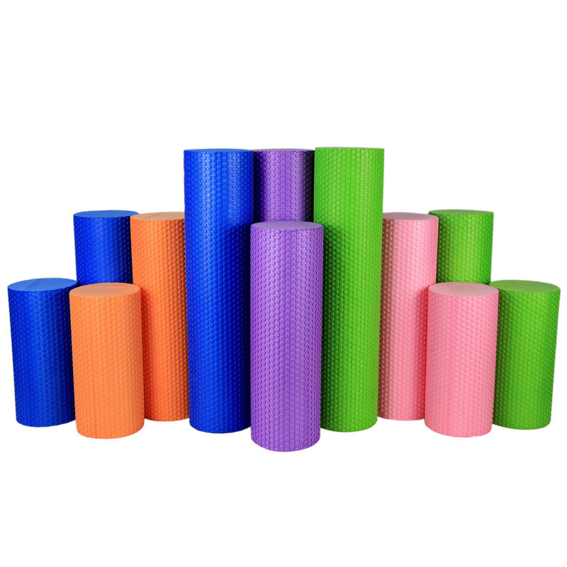 Fitness foam shaft EVA floating yoga column Muscle relaxation lean legs Mace roller shaft Pilates stick Deep massage