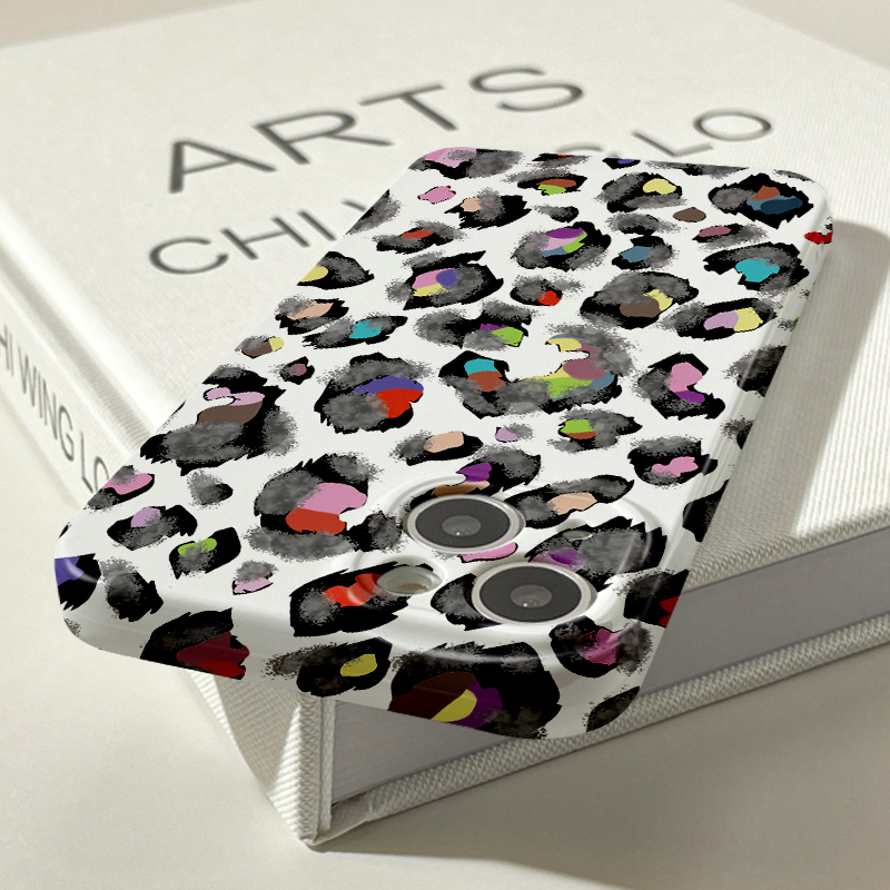 〖 BONJOUR 〗 Buntes Graffiti mit Leopardenmuster und Spritzer Tinte//Vom Blogger empfohlen//Teile schöne Pflanzen und Gras_voghion.com