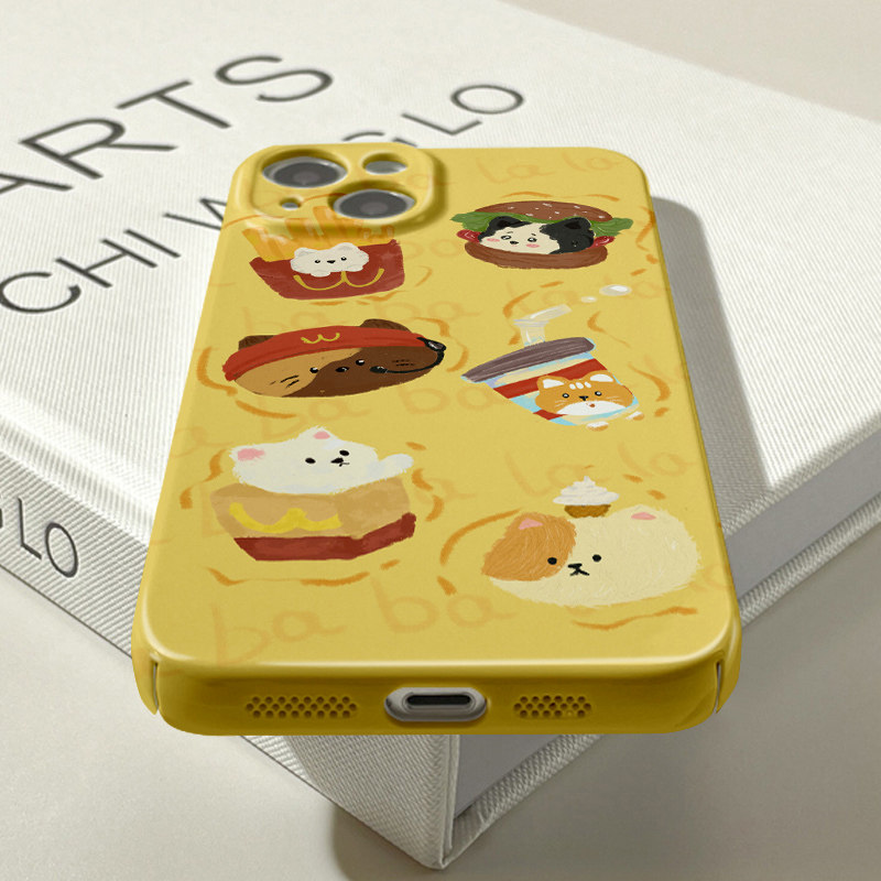 Capa para telemóvel com graffiti animal victory batatas burger_voghion.com