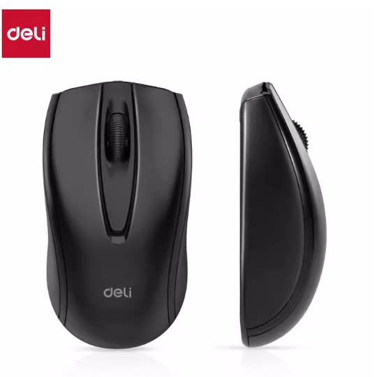 Deli 3738Es Wireless Mouse Office Mouse Wireless Portable Home Office Laptop Desktop Computer Mouse