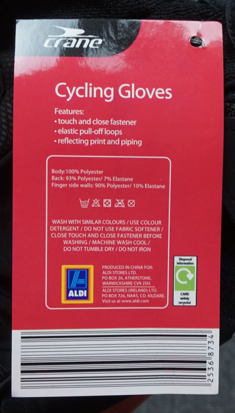 Gants de cyclisme mixte - Ref 2238925 Image 21