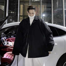 (VERA MENS) South Korea ins loose casual down bread cotton-padded suit wild solid-color work jacket Chao man