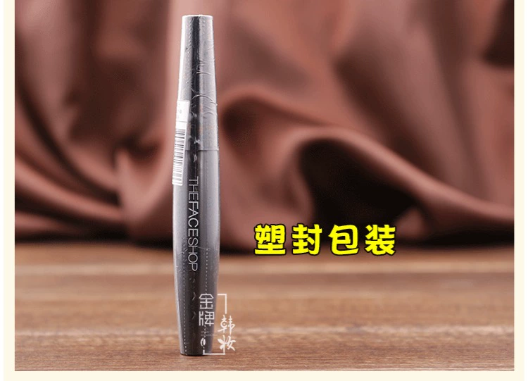 Hàn Quốc The Face Shop Philippines cửa hàng thơ mascara đen không thấm nước dài dày không nở - Kem Mascara / Revitalash