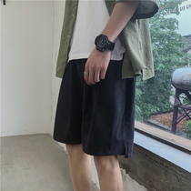 Net red pants male hip-hop loose sports casual five-point pants beach shorts running quick-dry sports trend tide card