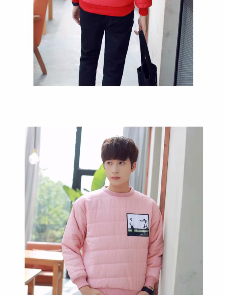 Áo mùa thu và mùa đông mới quần áo cotton mỏng phiên bản Hàn Quốc áo khoác cotton lỏng nam thanh niên trùm đầu áo khoác cotton thương hiệu áo phổ biến áo khoác nam 2021