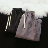 Tide, однотонные вельветовые штаны, свободный прямой крой