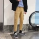 Quần yếm nam thương hiệu ulzzang lỏng lẻo hip hop quần nam phiên bản Hàn Quốc của xu hướng quần âu hoang dã quần lửng nam