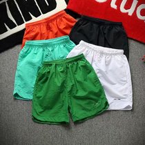  Japanese summer thin casual mens sports 3-point quick-drying super shorts beach pants couple elastic three-point pants tide