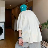 Летняя шелковая рубашка, японский трендовый кардиган, футболка, оверсайз