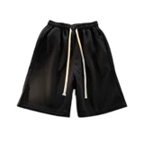 Мужские цветные летние шорты, пляжные трендовые спортивные штаны для отдыха, оверсайз