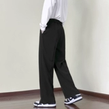 Мужские штаны, костюм, свободный прямой крой