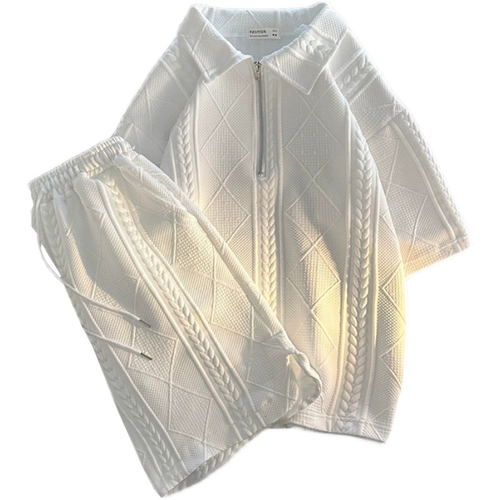 Футболка polo, шелковый комплект, летняя спортивная футболка с коротким рукавом