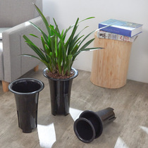 Darin male breathable root control orchid flower pot thickened orchid special pot orchid plastic flower pot
