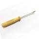 2 sets of financial binding wooden handle awl manual binding needle voucher binding drill awl hook awl crochet hook